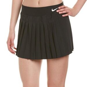Nike Womens Nike Court Victory Tennis Skirt Black/Black 728773-013 Size XS